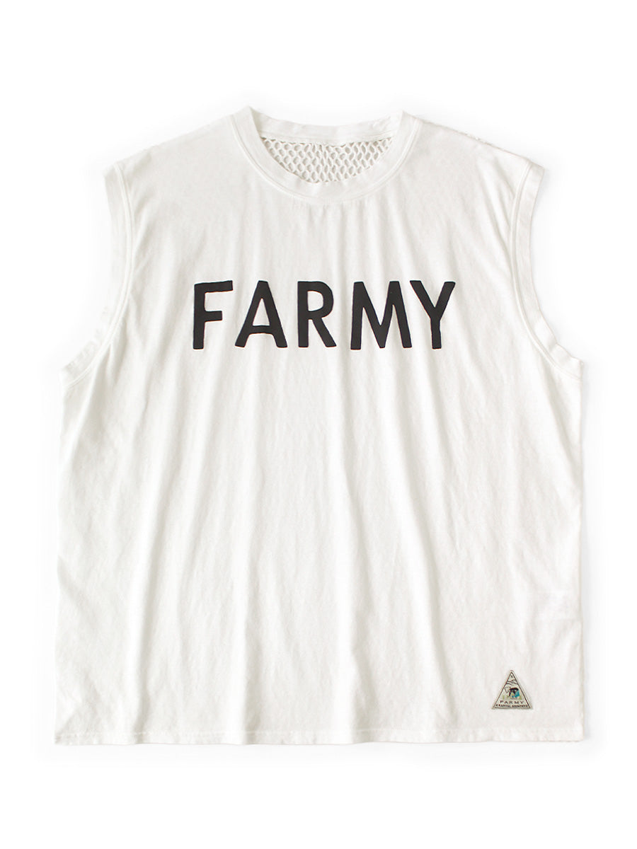 Kapital 20/- Jersey Sleeveless Big Tee (FARMYpt)
