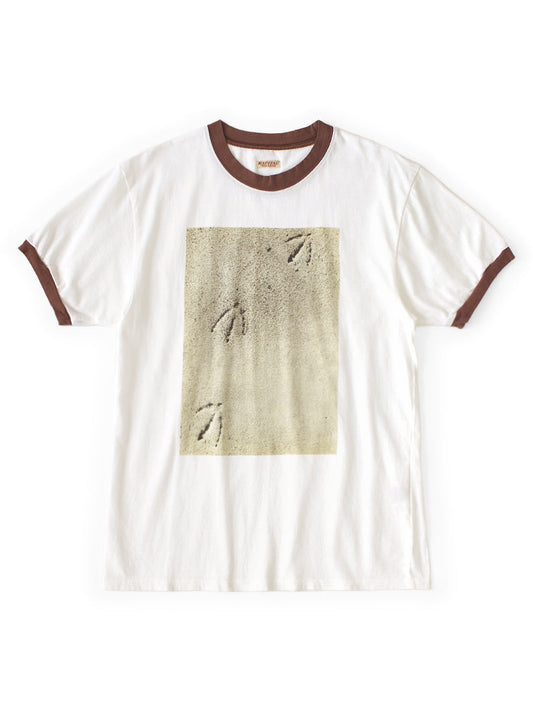 Kapital 20/- Jersey Ringer Tee (GULL FOOTpt)