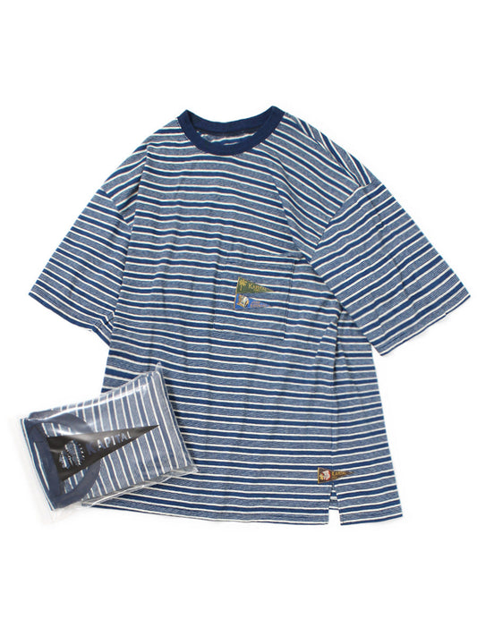 Kapital IDG Border Jersey Pennant Tee (3 flags)