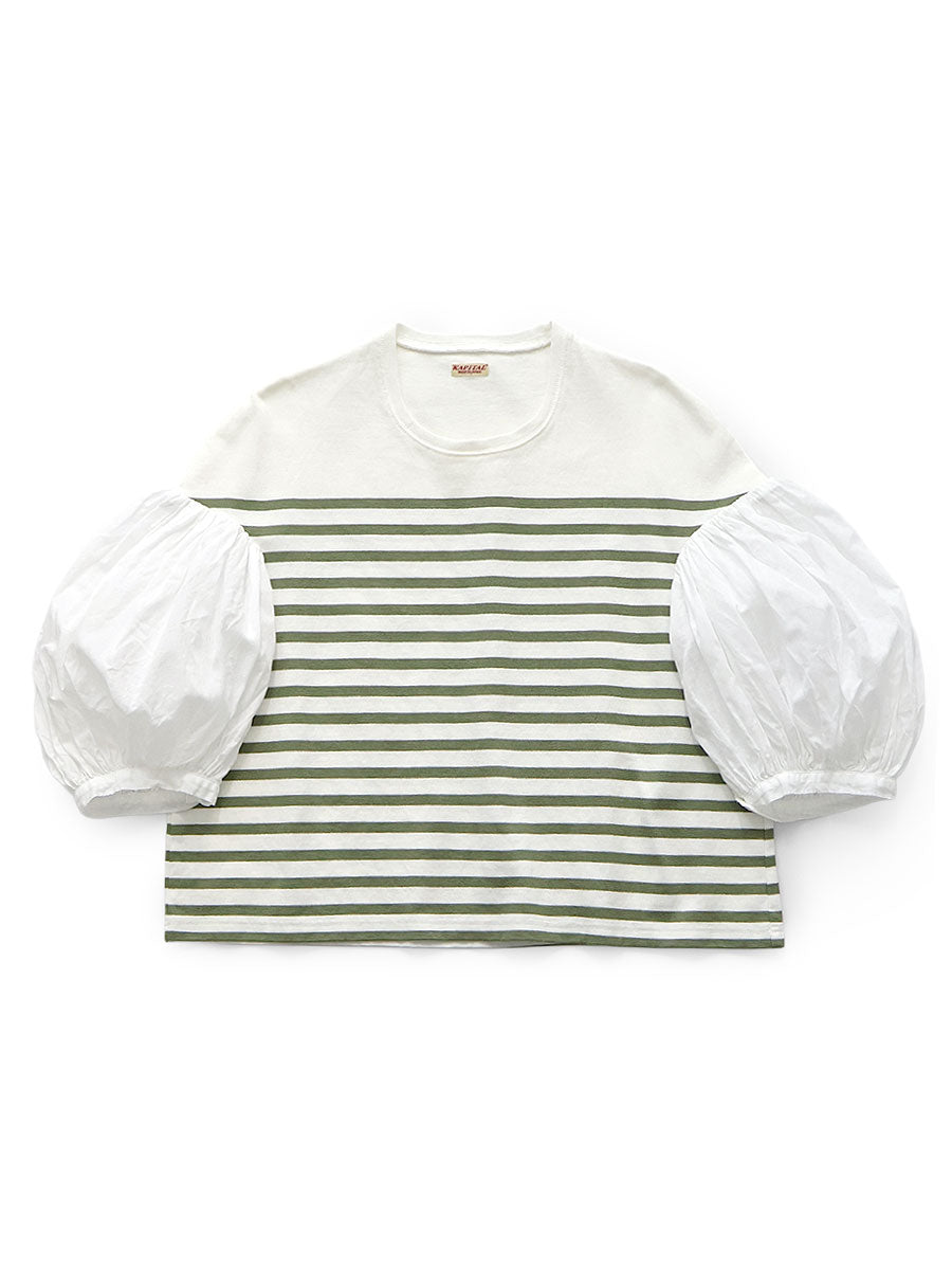 Kapital Panel Border Jersey Buffan Tee