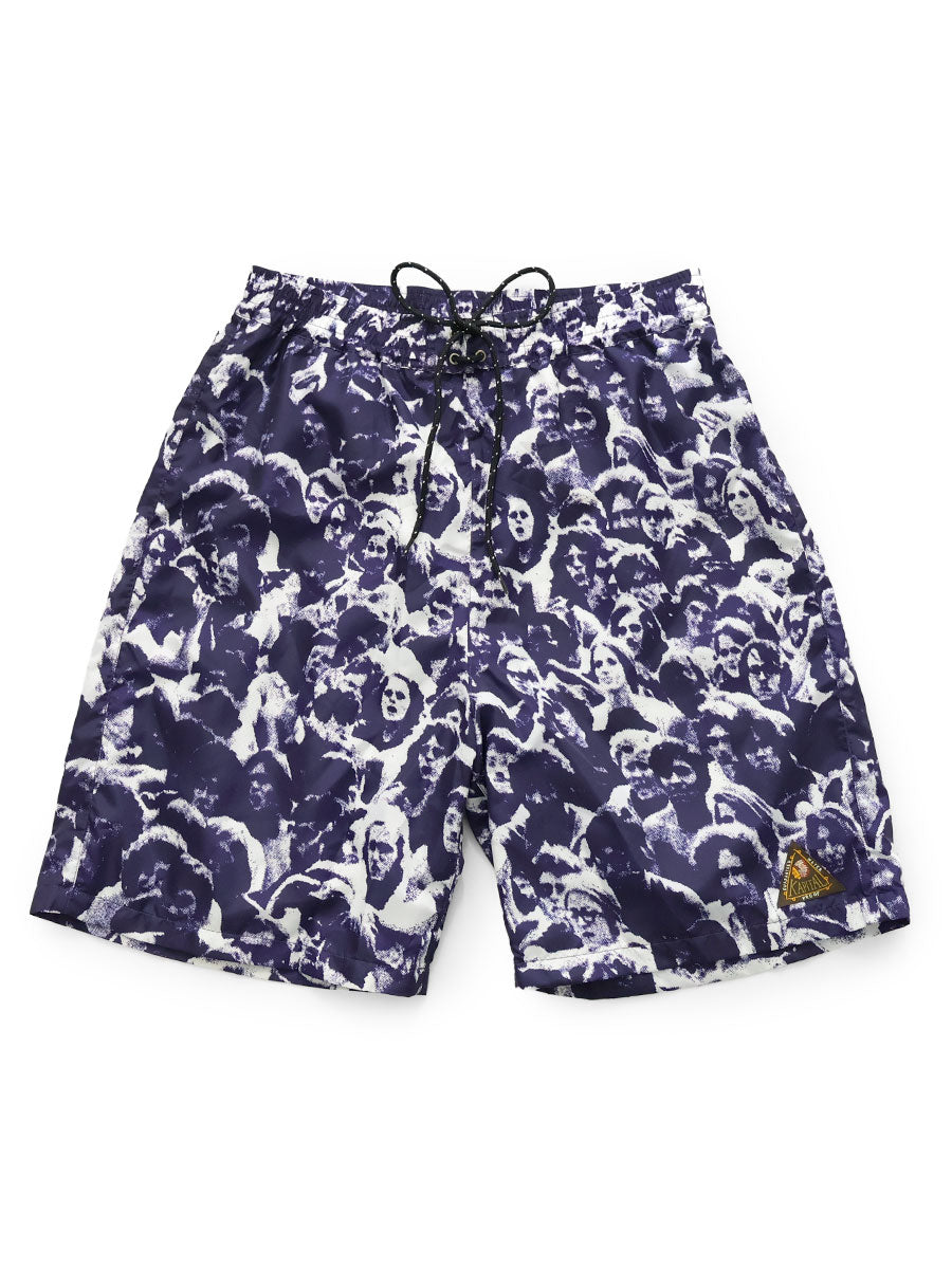 Kapital Poly Taffeta Festival Swimsuit Short Pants