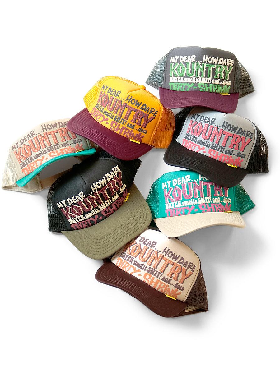 Kapital KOUNTRY DIRTY SHRINK TRACK CAP (Time Sale)