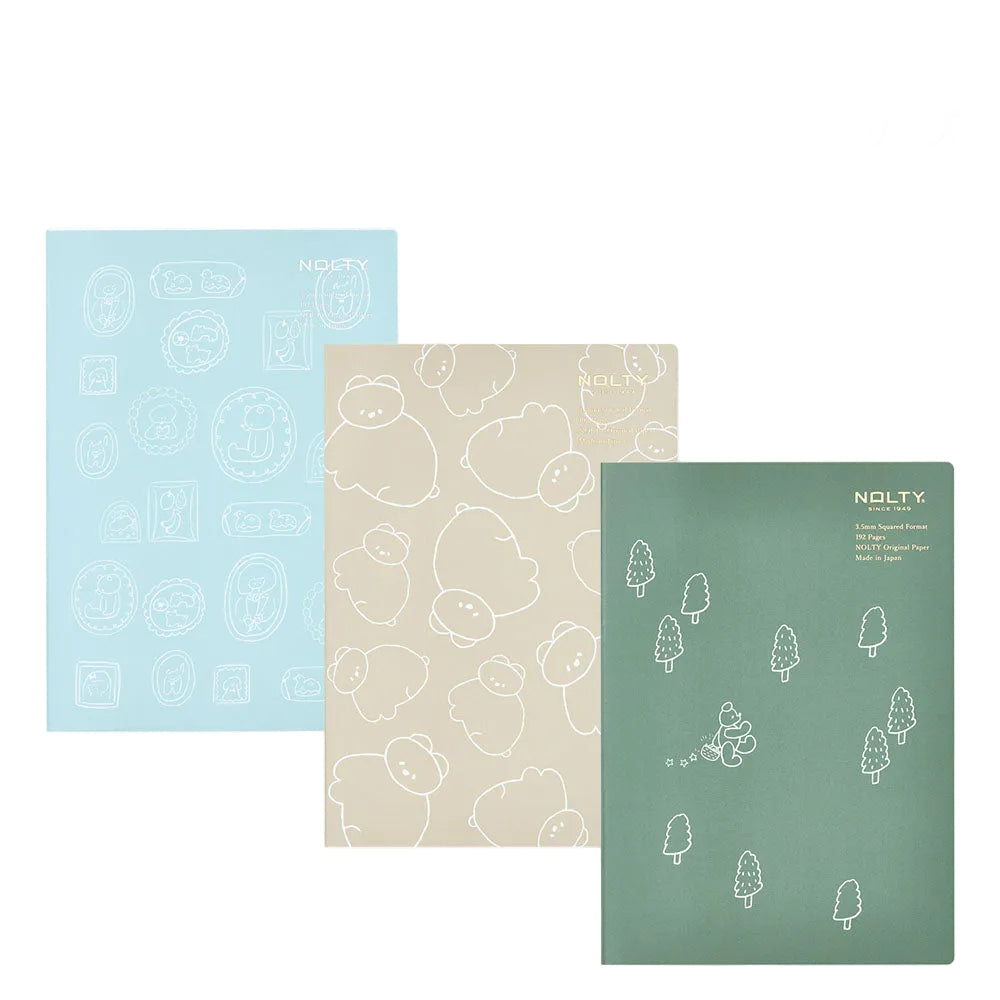 NOLTY A5 Grid Notebook – Nico-Recipe Collaboration
