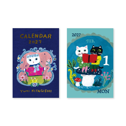Yumi Kitagishi Mini Daily Tear-Off Calendar
