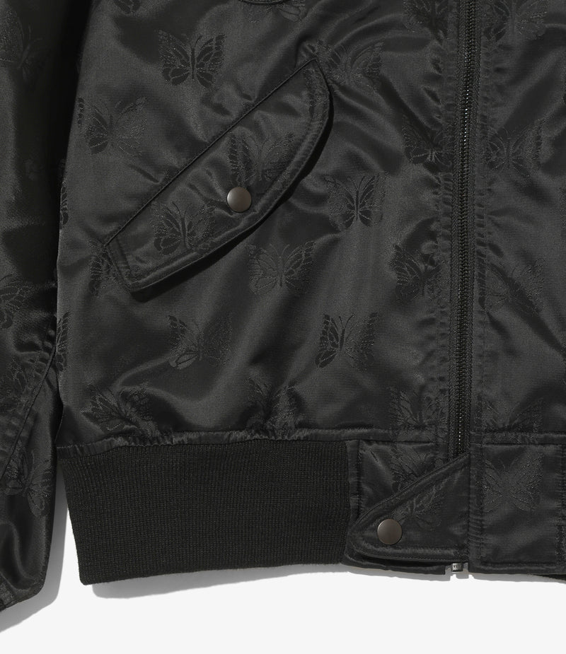 NEEDLES L2-B JACKET - PAPILLON JQ. SATEEN - Black