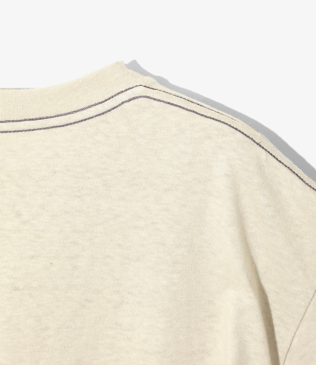 Needles 25ss  S/S Papillon Emb. Pocket Tee