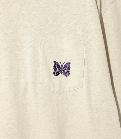 Needles 25ss  S/S Papillon Emb. Pocket Tee