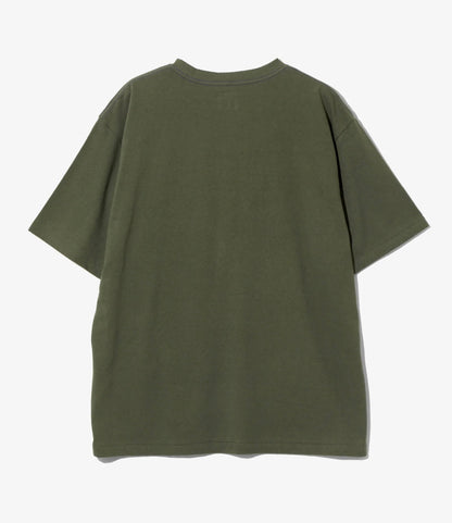 Needles  S PAPILLON EMB. POCKET TEE