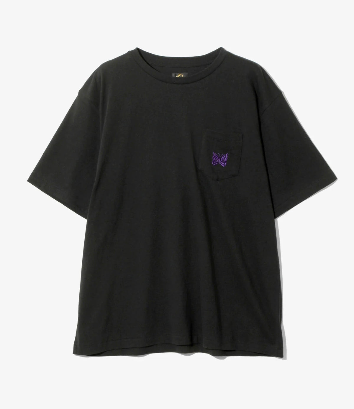 Needles 25SS S/S Papillon Embroidered Pocket Tee