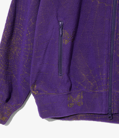 Needles Rib Collar Pile Jacquard Track Jacket