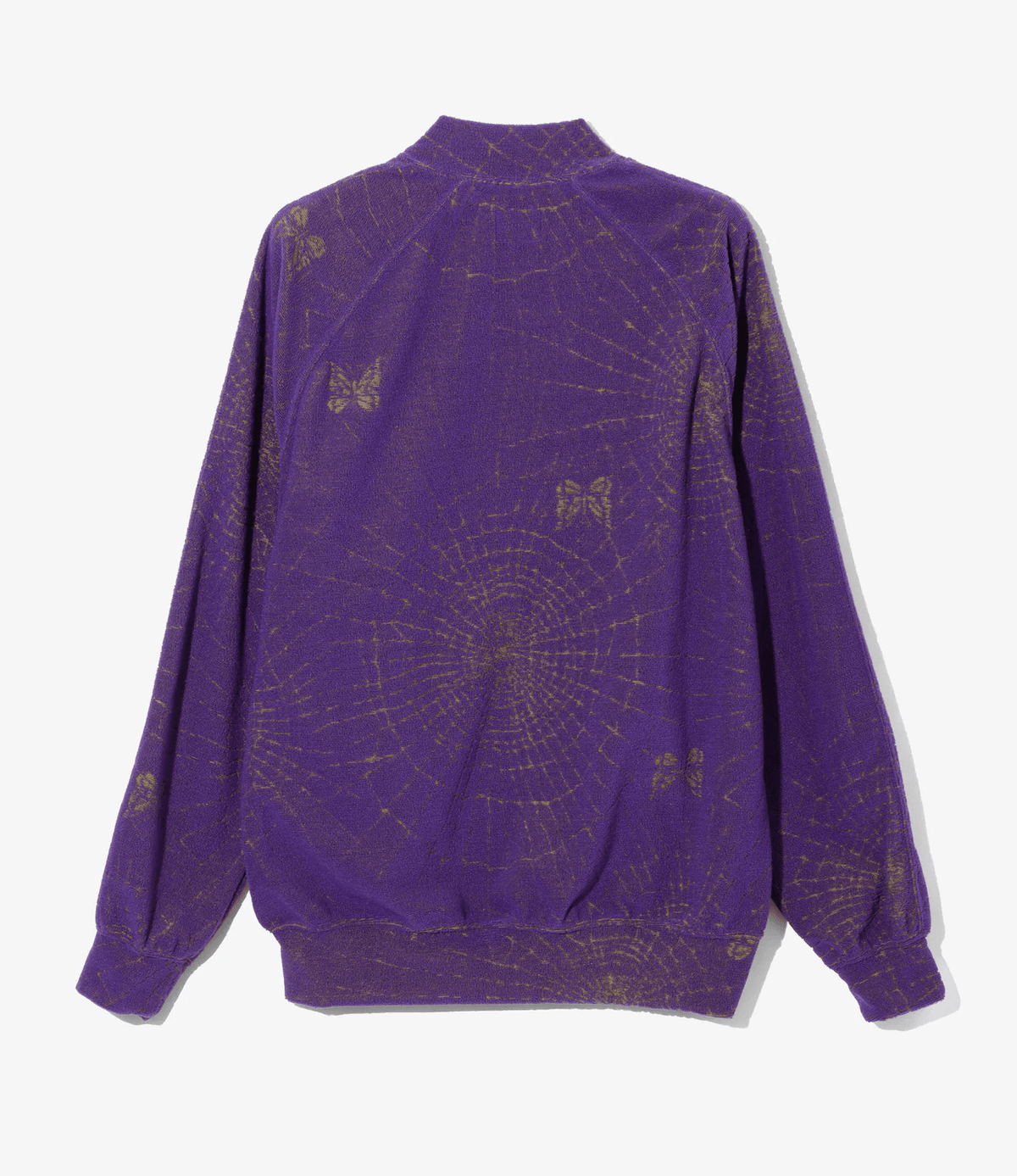 Needles Rib Collar Pile Jacquard Track Jacket