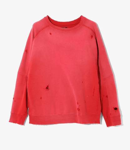 Needles Darts French Terry B-Red Sweatshirt