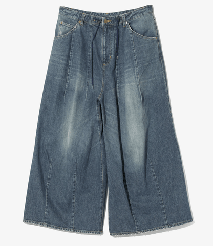 Needles H.D. 12oz Denim Wide Leg Buggy Pant