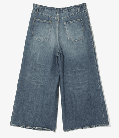 Needles H.D. 12oz Denim Wide Leg Buggy Pant