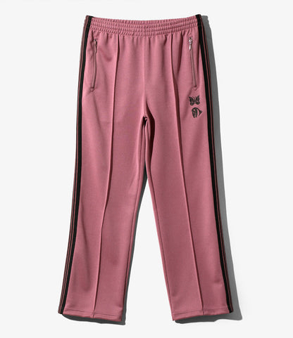 Needles KAE TANAKA TRACK PANT POLY SMOOTH Pink