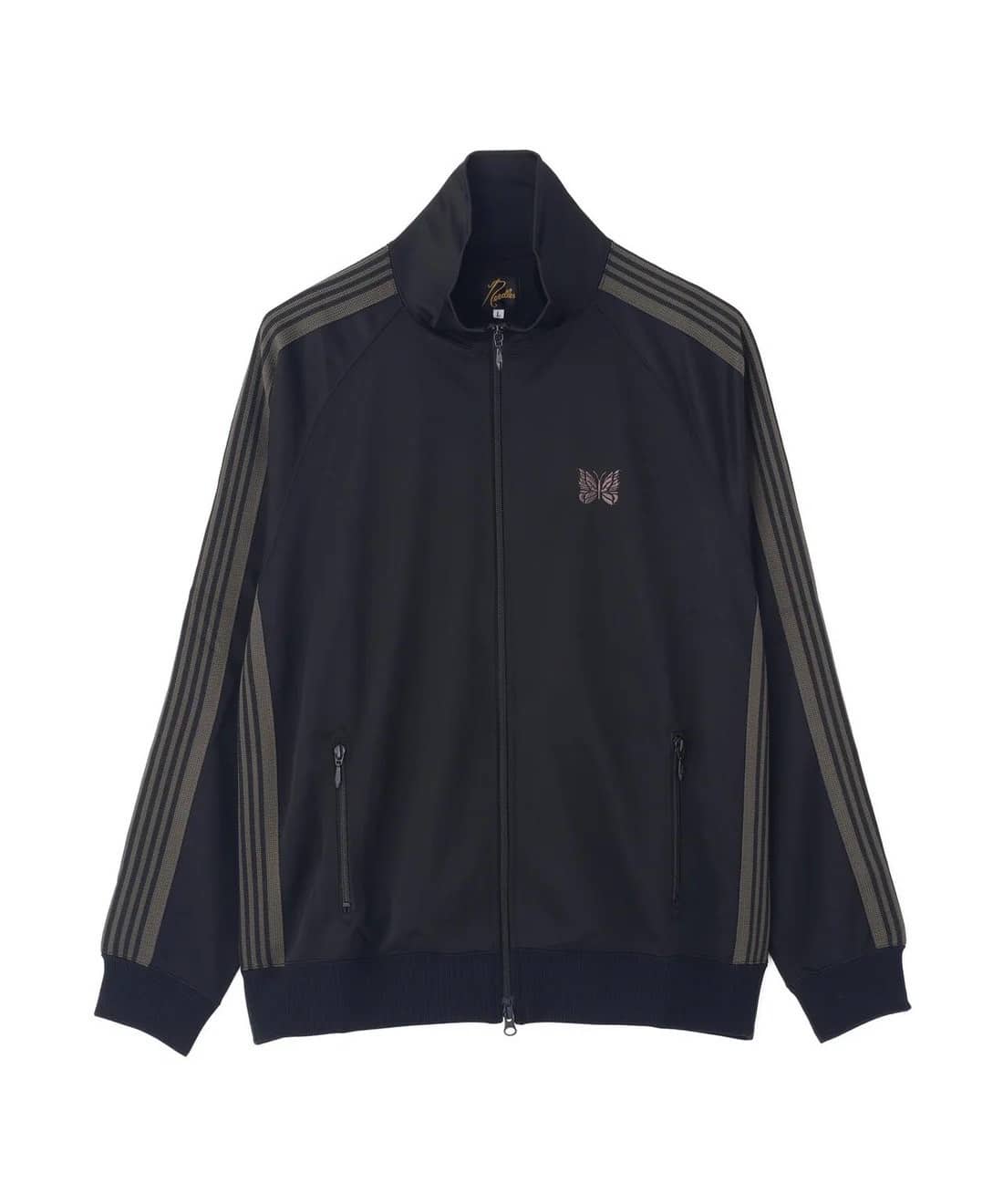 Needles B'2nd EXCLUSIVE poly smooth Track Jacket BLACK