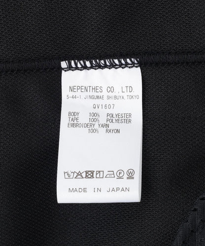 Needles × B'2nd Track Pant Shorts Poly Smooth Black