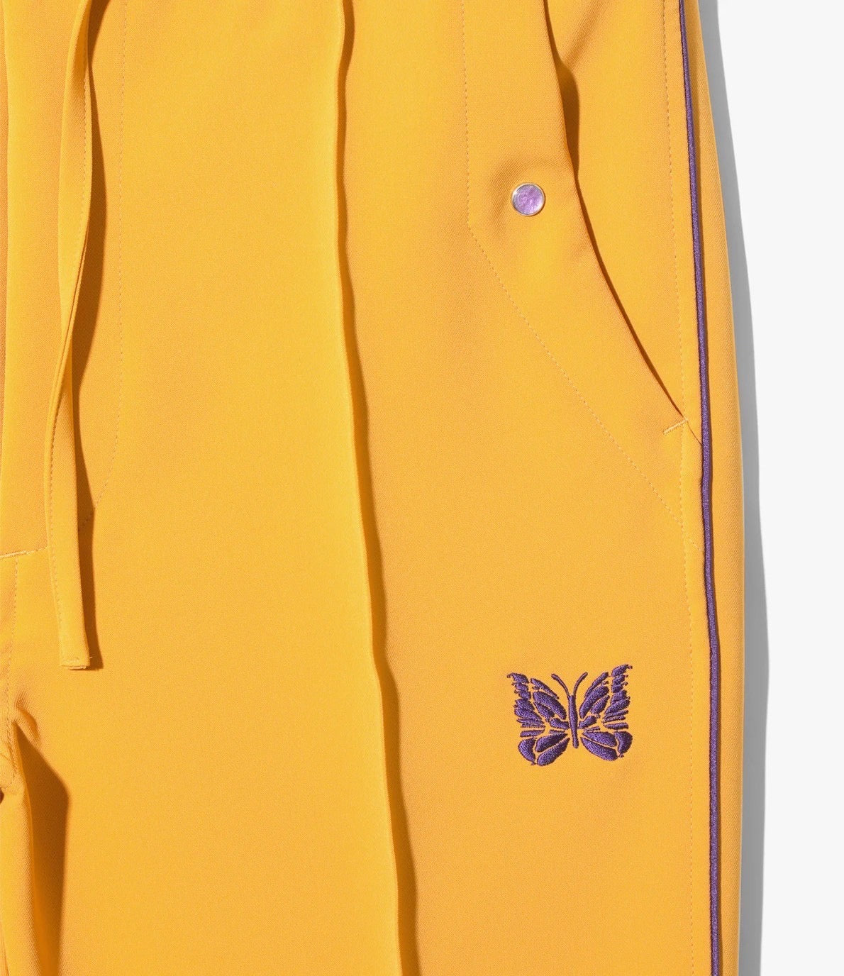 Needles Piping Cowboy PE/PU Double Cloth 24ss Pant - YELLOW