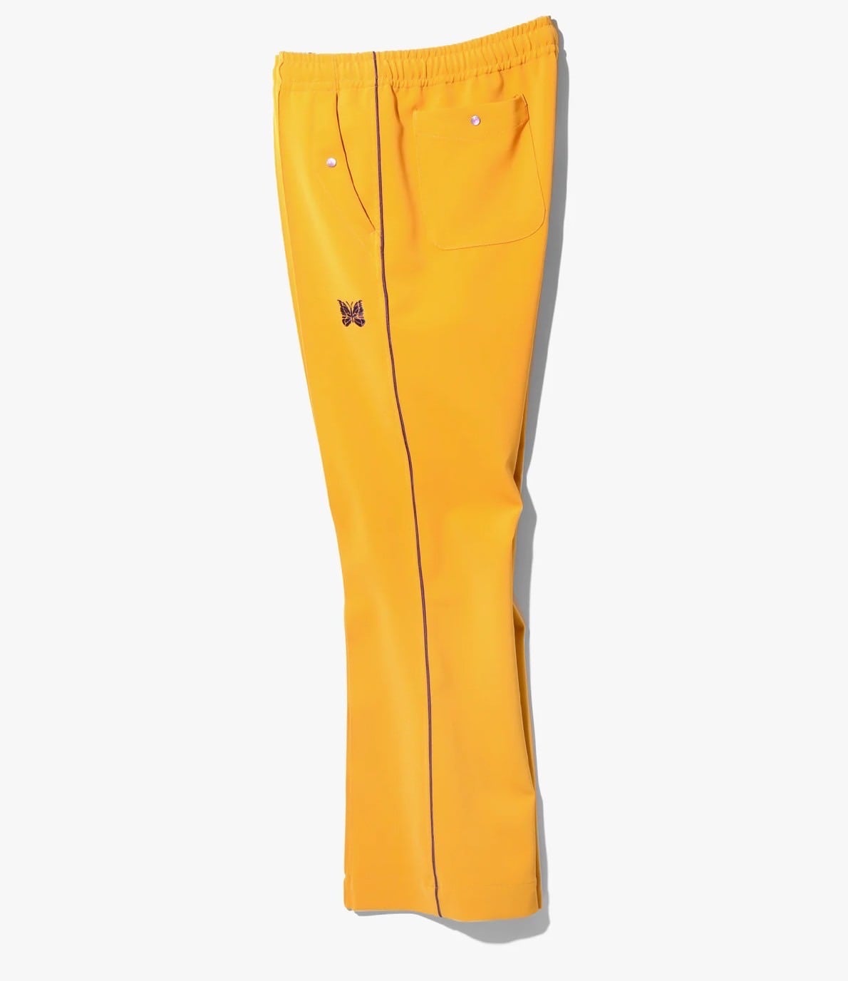 Needles Piping Cowboy PE/PU Double Cloth 24ss Pant - YELLOW