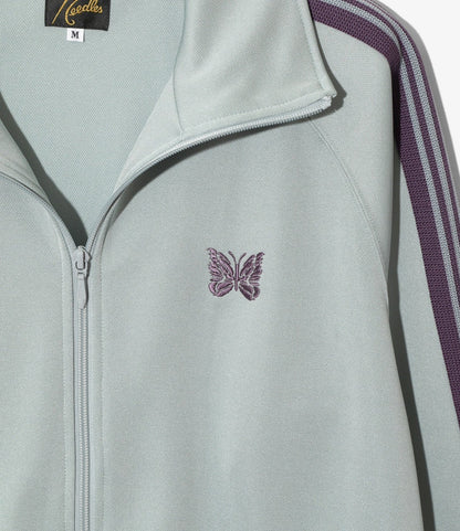 Needles POLY SMOOTH 25SS SAXE BLUE Track Jacket