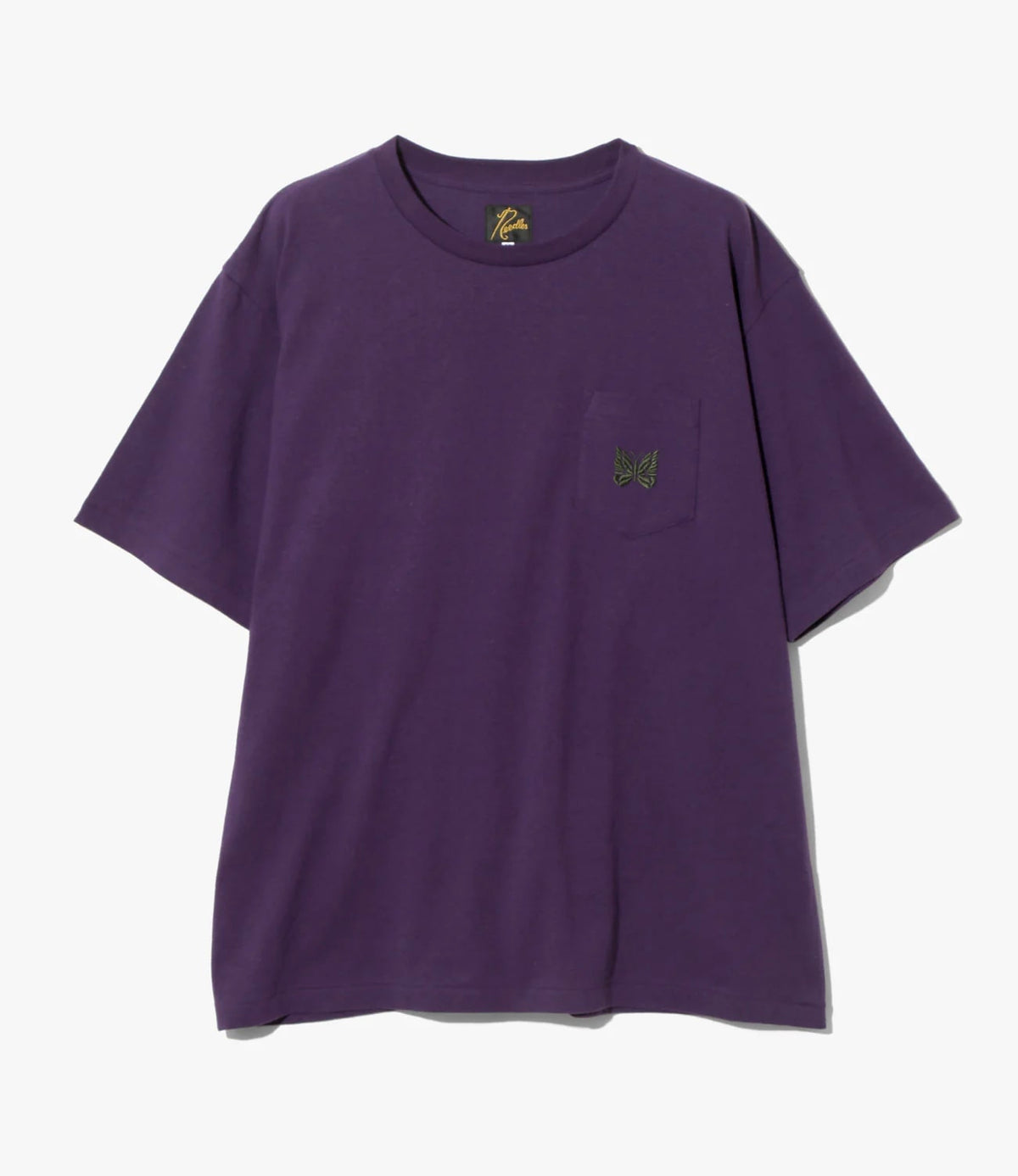 Needles/Needles S/S PAPILLON EMB. POCKET TEE