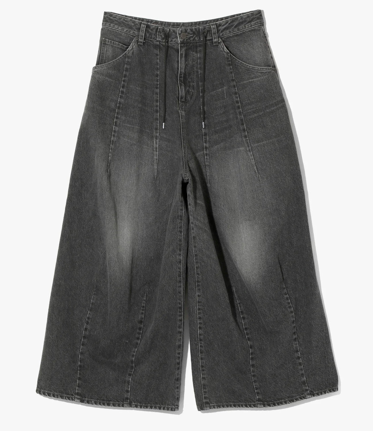 Needles H.D. BUGGY  JEAN 12OZ DENIM PANT - Black