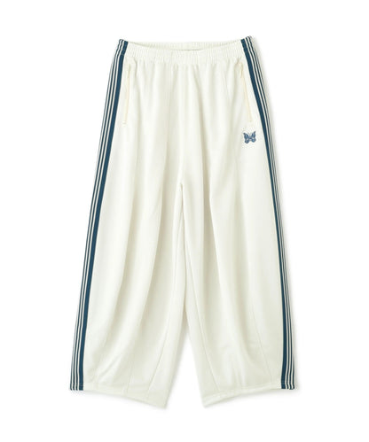 Needles LHP EXCLUSIVE H.D. TRACK PANTS POLY SMOOTH White