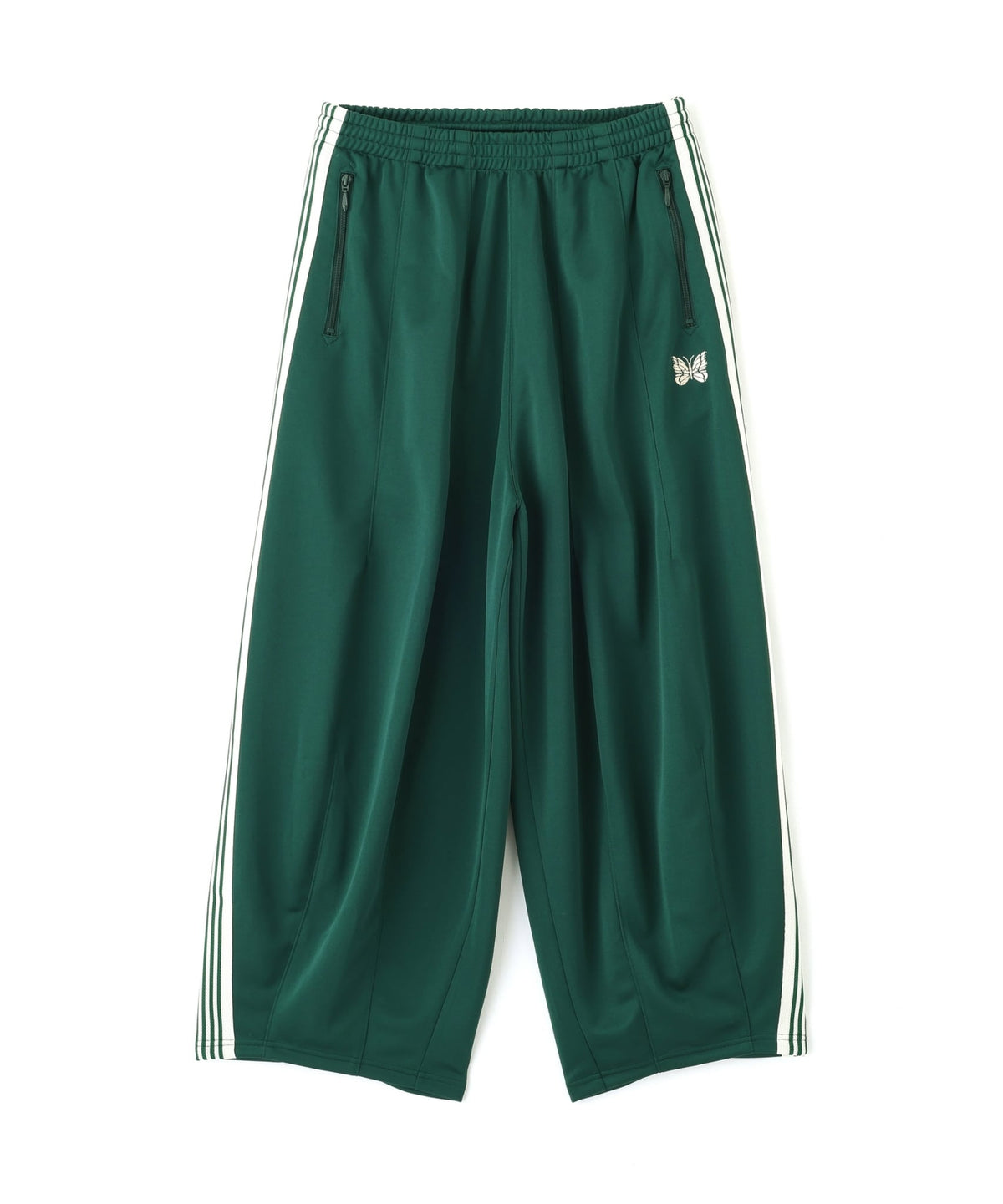 Needles LHP EXCLUSIVE H.D. TRACK PANTS POLY SMOOTH GREEN