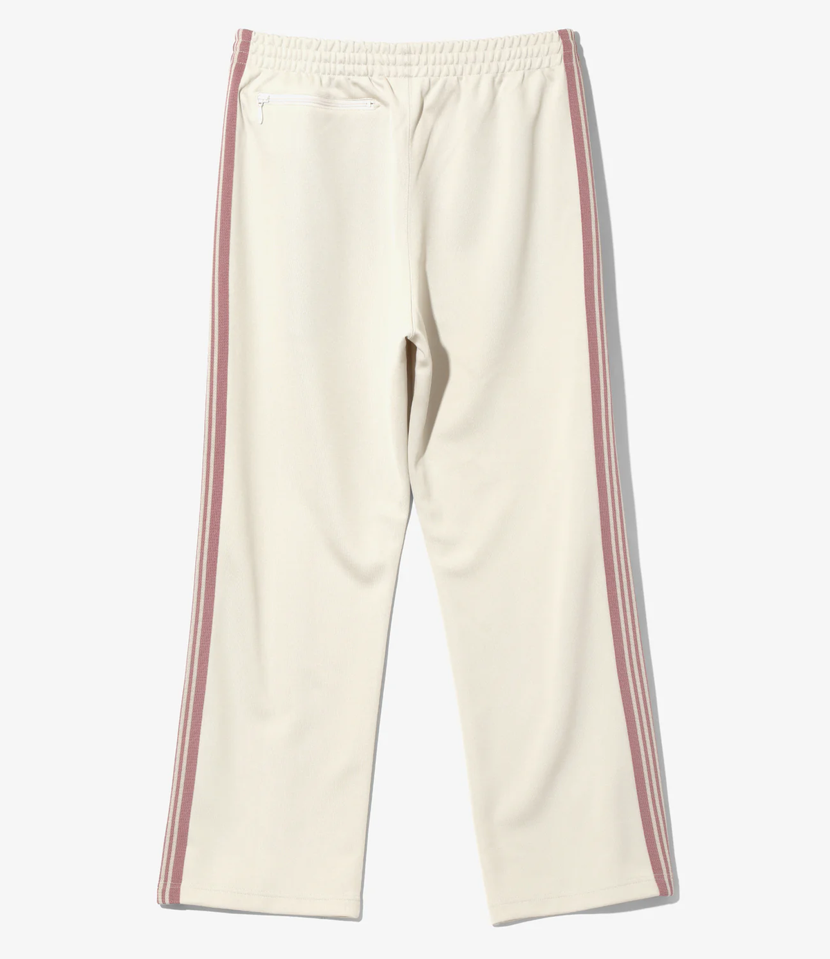 NEEDLES Light Beige Side Stripe Detail Track Pants