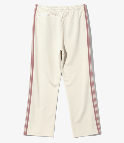 NEEDLES Light Beige Side Stripe Detail Track Pants