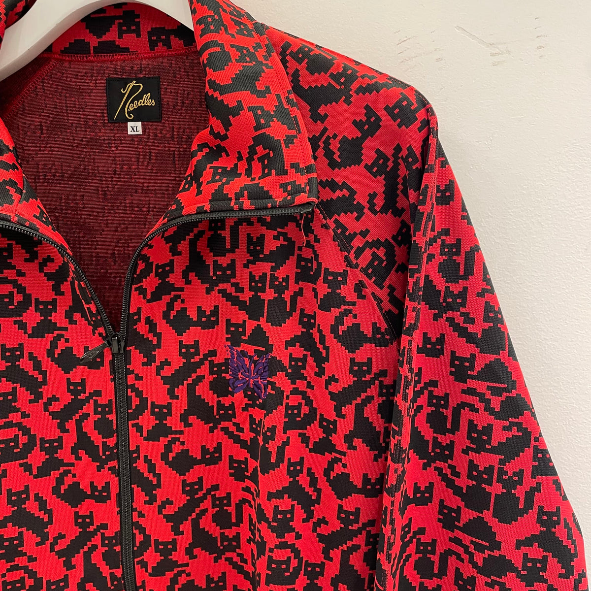 Polyester Jacquard Track Jacket