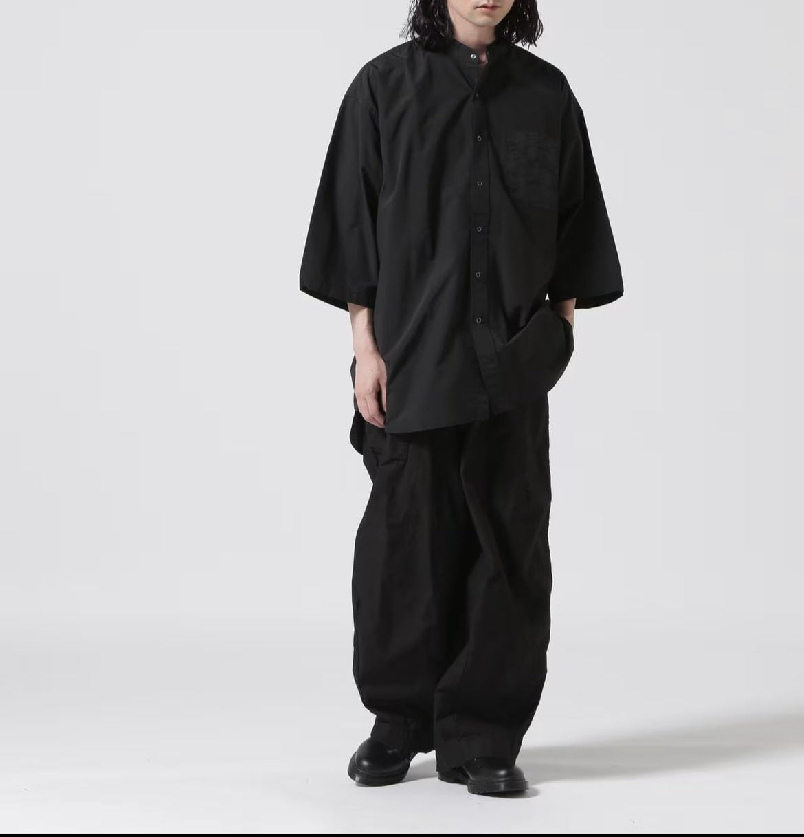 NEEDLES/H.D Fatigue Hizadel BLACK Pants