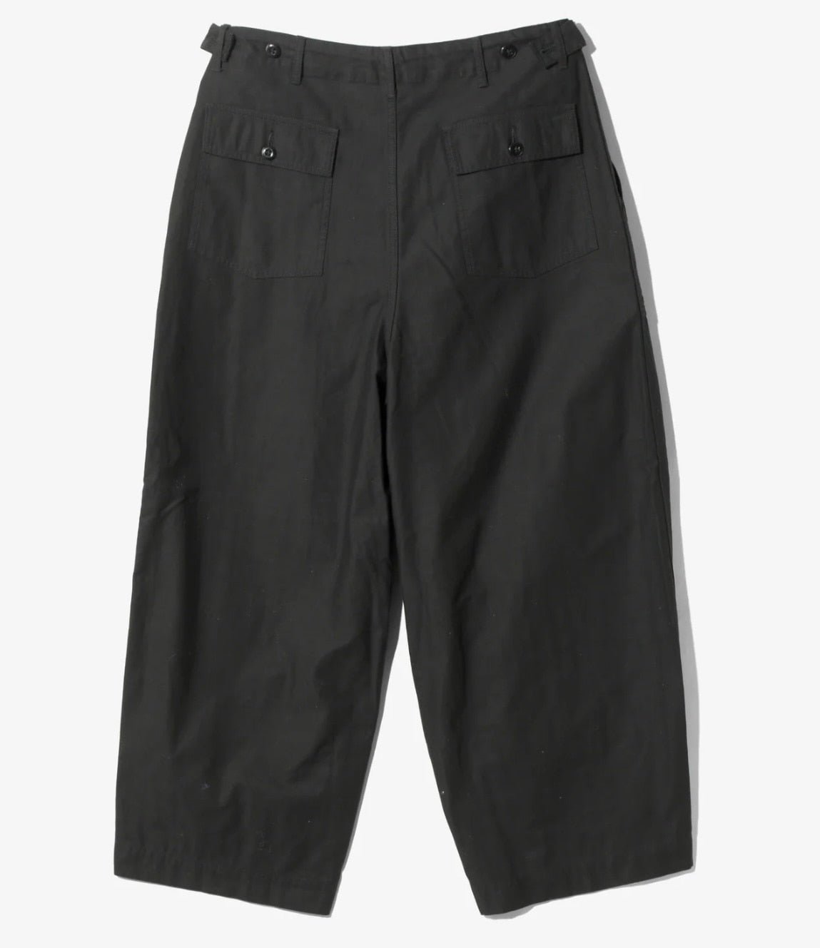NEEDLES/H.D.  FATIGUE Knit Pants BLACK