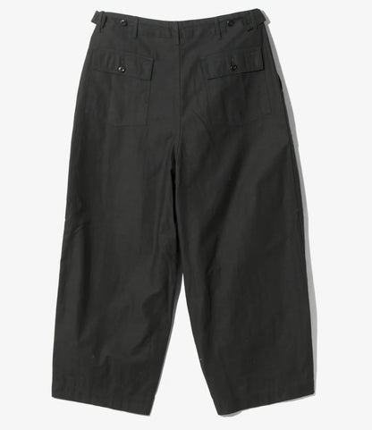 NEEDLES/H.D.  FATIGUE Knit Pants BLACK