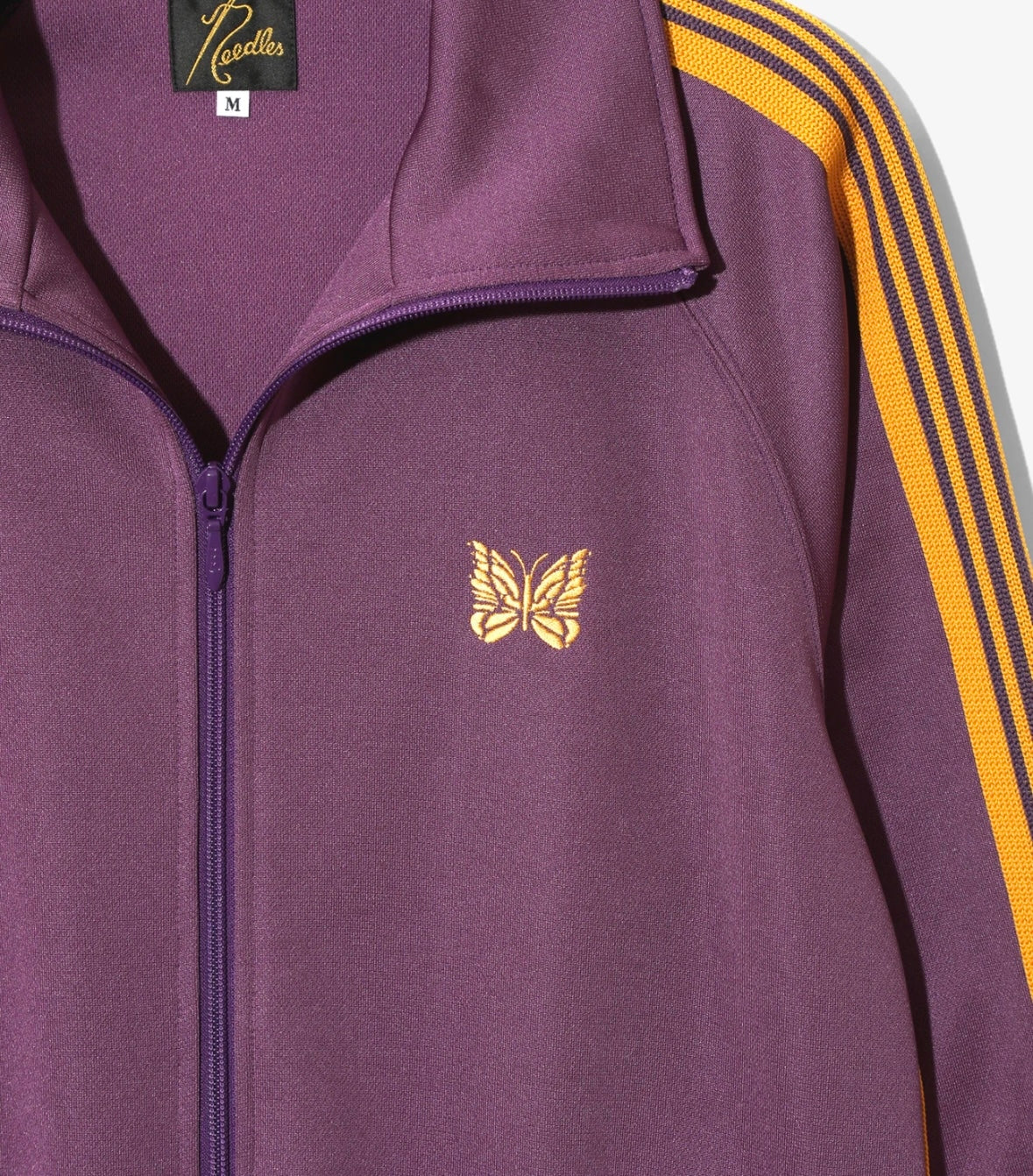 Needles POLY SMOOTH 25SS PURPLE Track Jacket