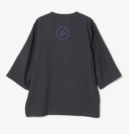 NEEDLES  POLY OXFORD PAJAMA SET -- CHARCOAL