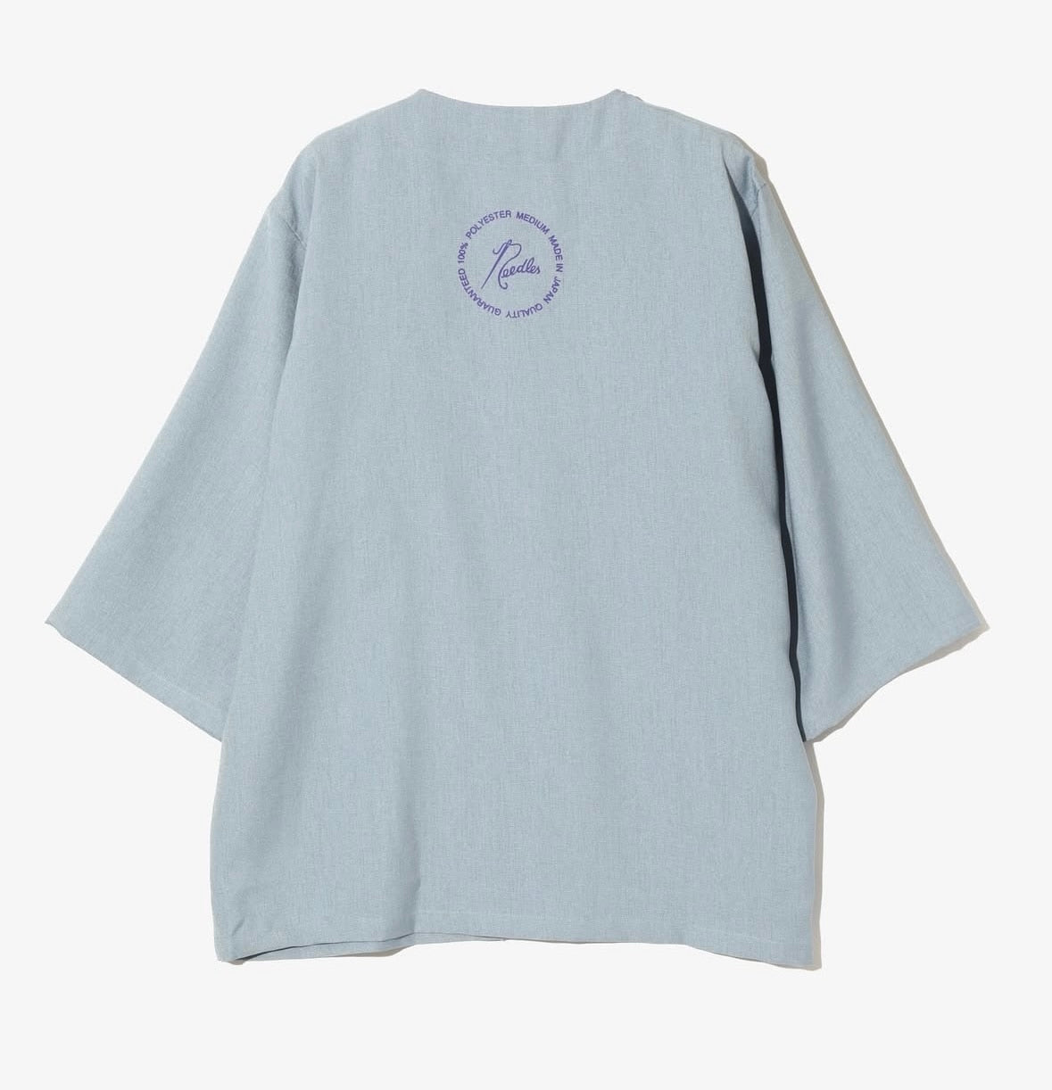 NEEDLES  POLY OXFORD PAJAMA SET - SAX