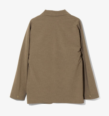 Needles Poly Cloth Tailored Fit Brown Miles Jacket