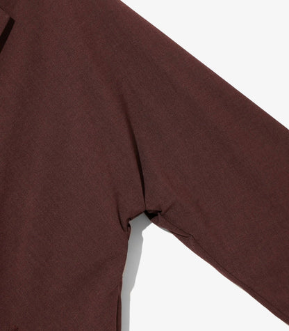 Needles Poly Cloth Tailored Fit Bordeaux Miles Jacket