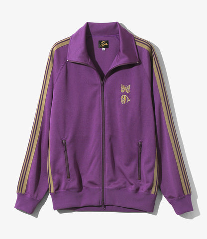 Needles KAE TANAKA TRACK JACKET POLY SMOOTH Purple