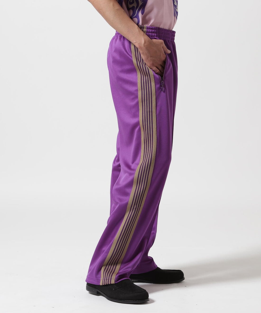 Needles Kae Tanaka Track Pant Poly Smooth Purple