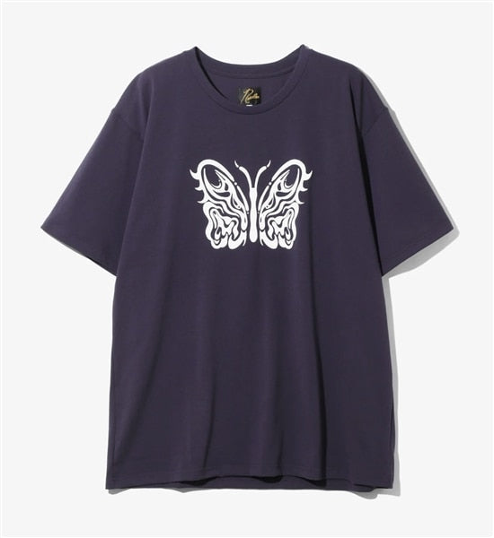 Needles x Kae Tanaka  Crew Neck Tee Poly Jersey KT Papillon Collaboration Tee