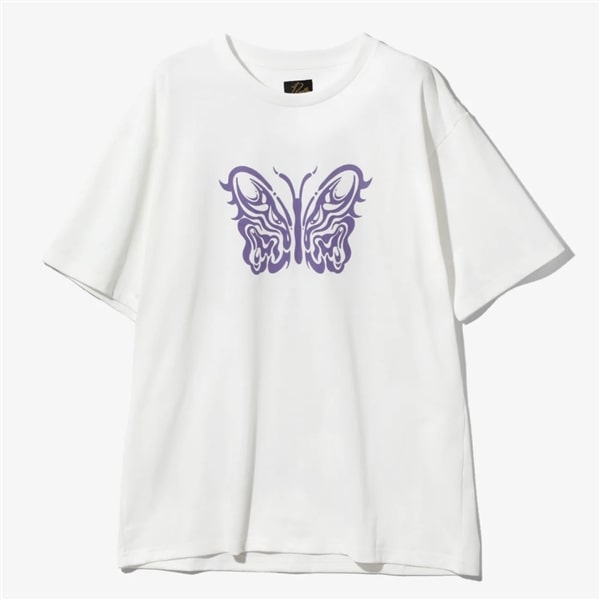 Needles x Kae Tanaka Crew Neck Poly Jersey Papillon Art T-Shirt
