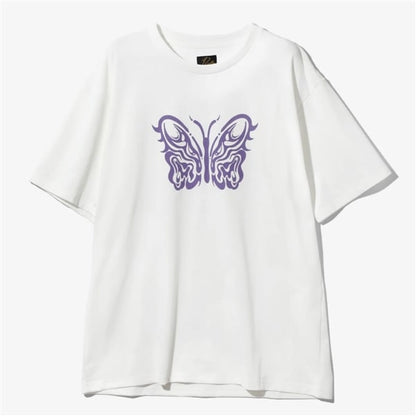 Needles x Kae Tanaka Crew Neck Poly Jersey Papillon Art T-Shirt