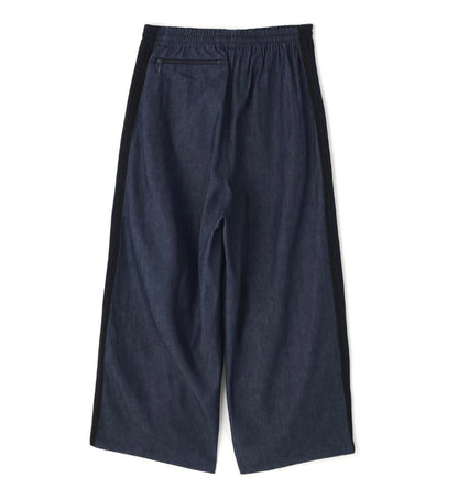 NEEDLES BEAVER  H.D DENIM Indigo Track Pant