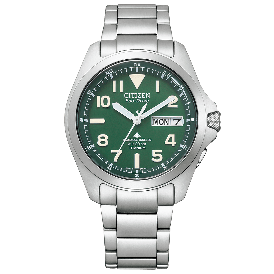 Citizen PROMASTER LAND PMD56-2951 Eco-Drive Radio Controlled Titanium Watch