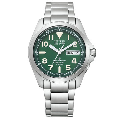 Citizen PROMASTER LAND PMD56-2951 Eco-Drive Radio Controlled Titanium Watch