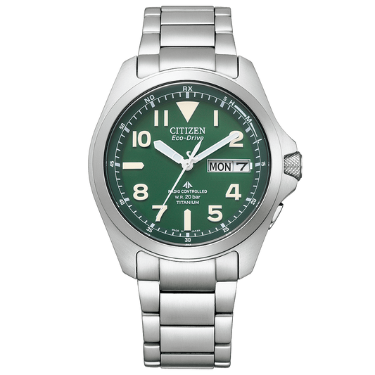 Citizen PROMASTER LAND PMD56-2951 Eco-Drive Radio Controlled Titanium Watch