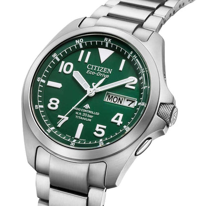 Citizen PROMASTER LAND PMD56-2951 Eco-Drive Radio Controlled Titanium Watch