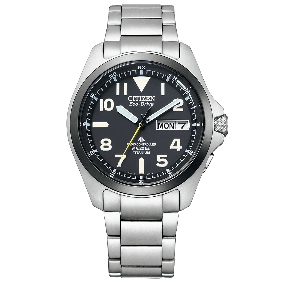 Citizen PROMASTER LAND PMD56-2952 Eco-Drive Radio Controlled Titanium Watch